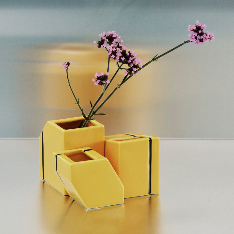 Serax - Silos Mini Vase | gelb