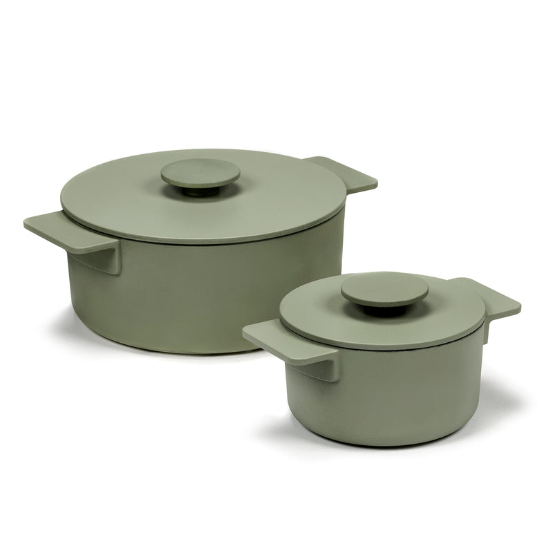 Serax - Surface Gusseisentopf mit Deckel