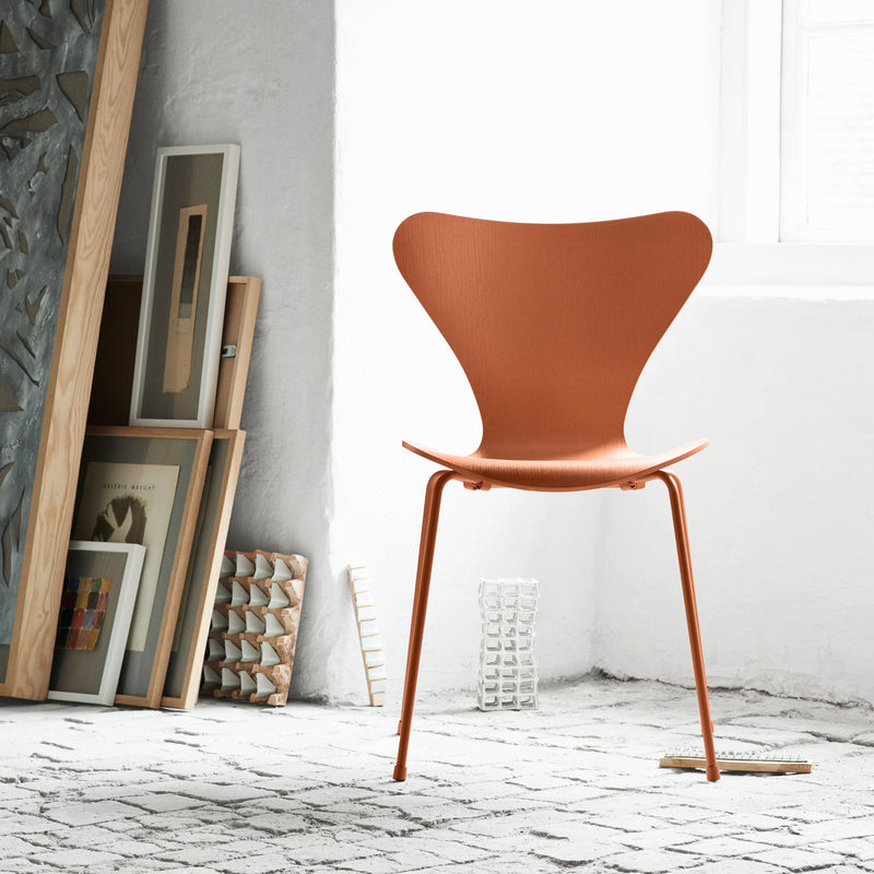 Fritz Hansen - Serie 7 Stuhl Monochrom (4er-Set)