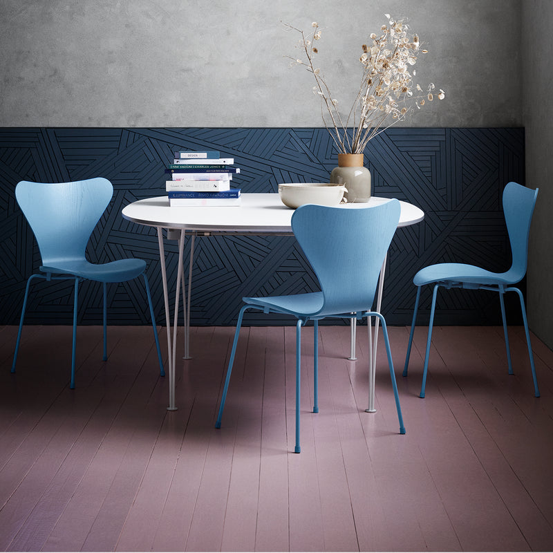 Fritz Hansen - Serie 7 Stuhl Monochrom (4er-Set)