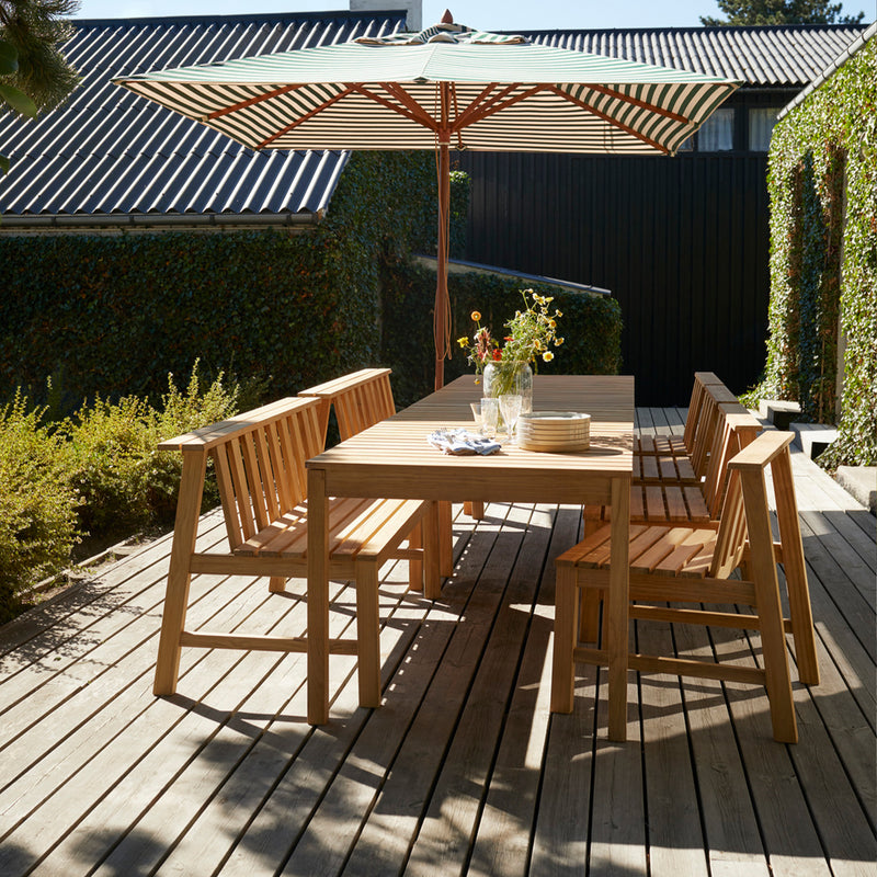 Fritz Hansen - Skagerak Plank Gartentisch