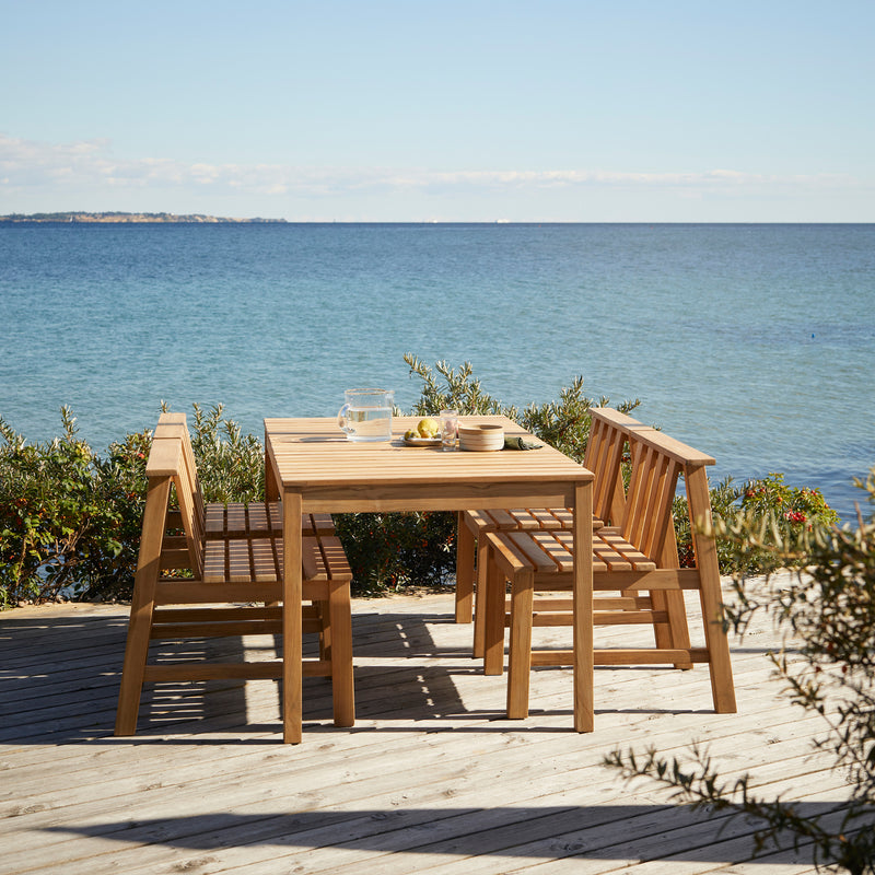 Fritz Hansen - Skagerak Plank Gartentisch