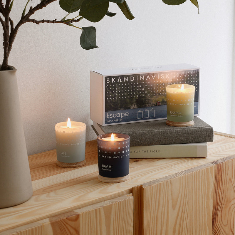 Skandinavisk - Escape Kerzen Geschenkset