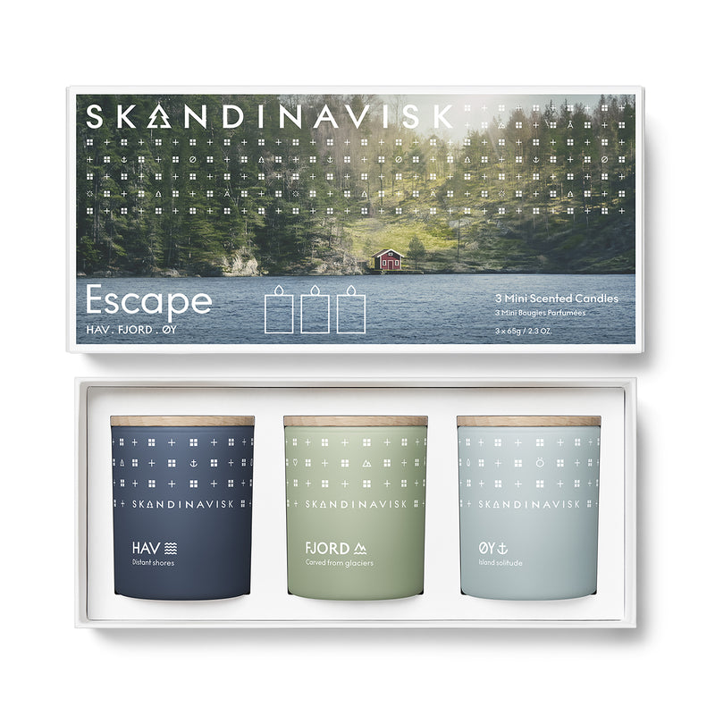 Skandinavisk - Escape Kerzen Geschenkset