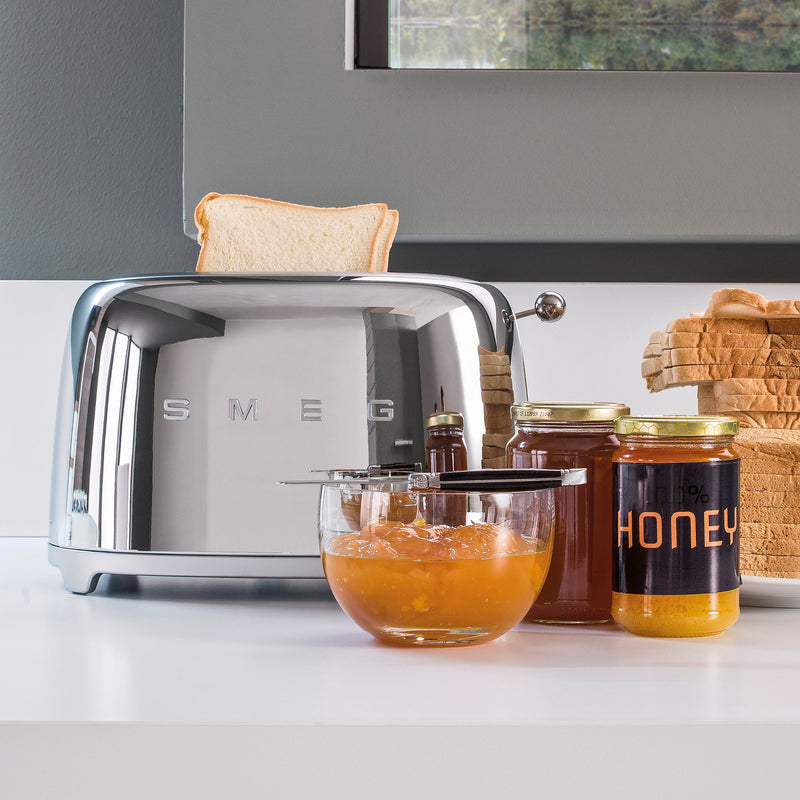 Smeg - 2-Scheiben Toaster TSF01 | Chrom