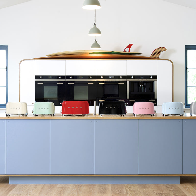 Smeg - 2-Schlitz Toaster lang TSF02
