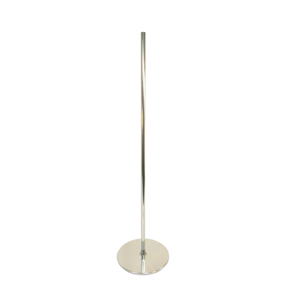 Artemide -Tolomeo Mega Stehleuchte, Sockel &amp; Stab | alusilber