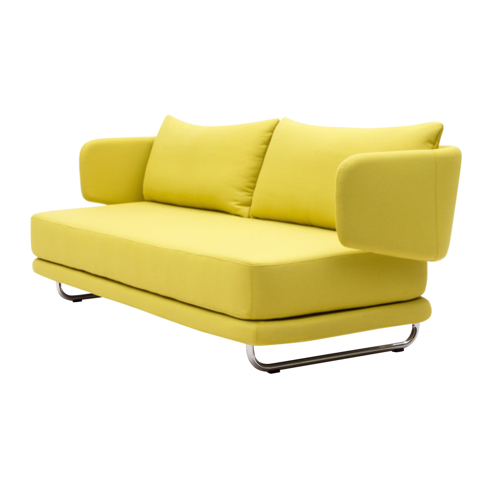 Softline - Jasper Schlafsofa | Filz gelb (847)