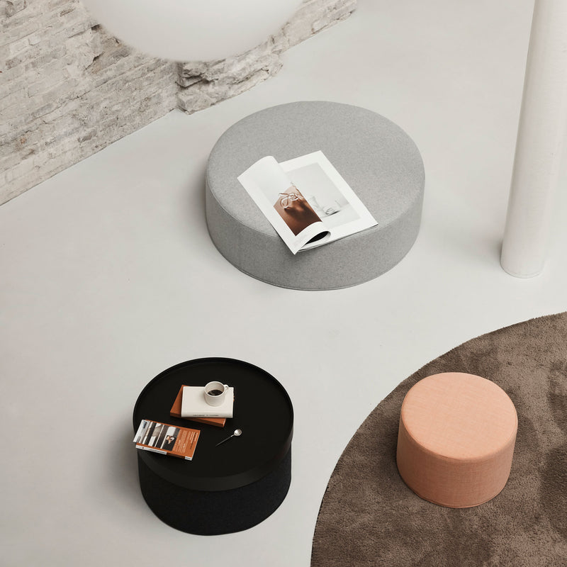 Softline - Drum Hocker / Beistelltisch