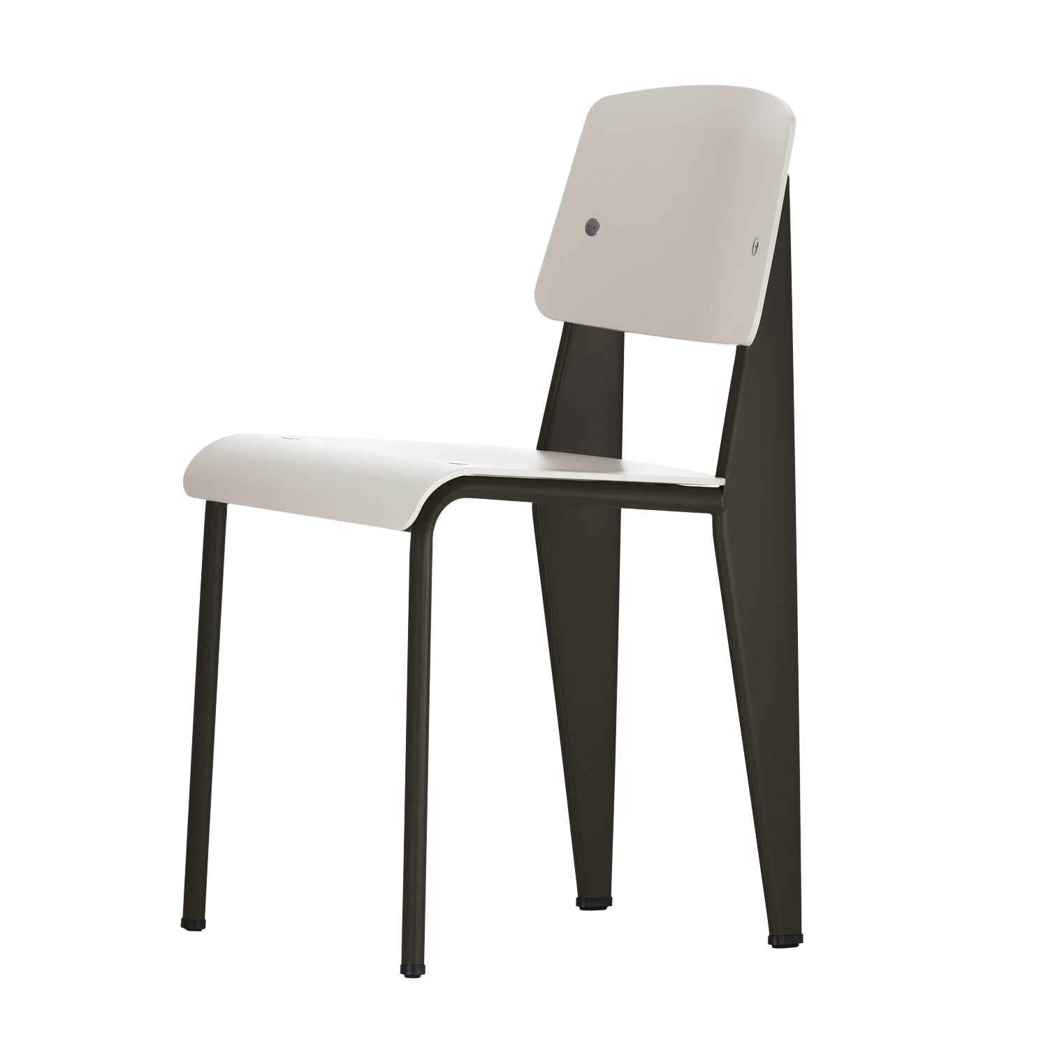 Vitra - Prouvé Standard SP Stuhl | warm grau