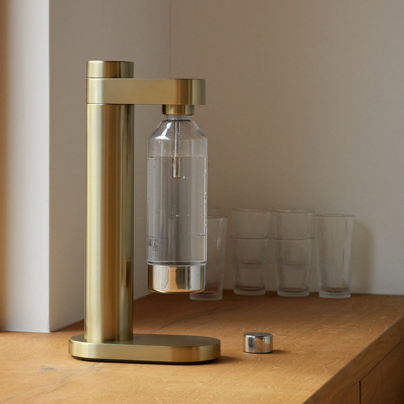 Stelton - Brus Wassersprudler | Messing gebürstet