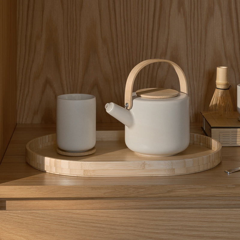 Stelton - Theo Teebecher mit Untersetzer