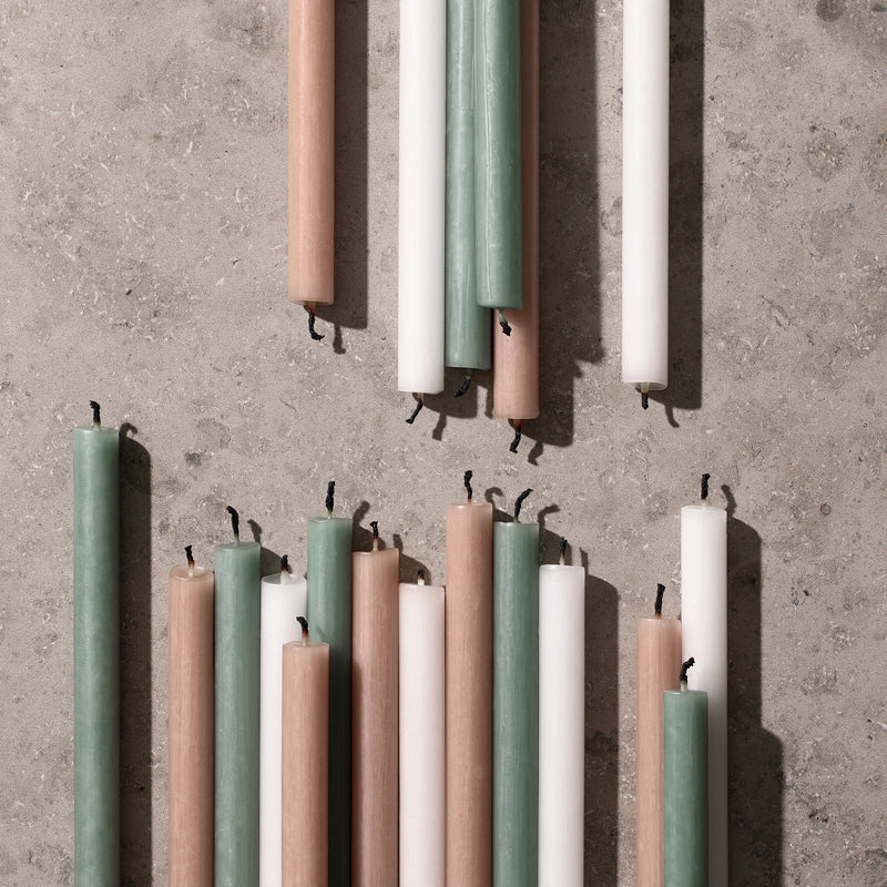 Stoff Nagel - Paraffin-Kerzen