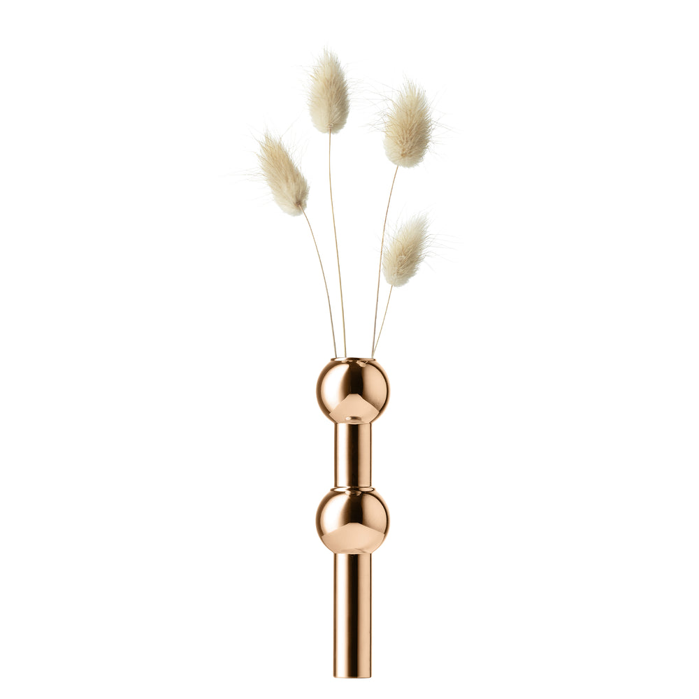 Stoff Nagel - Vase | roségold