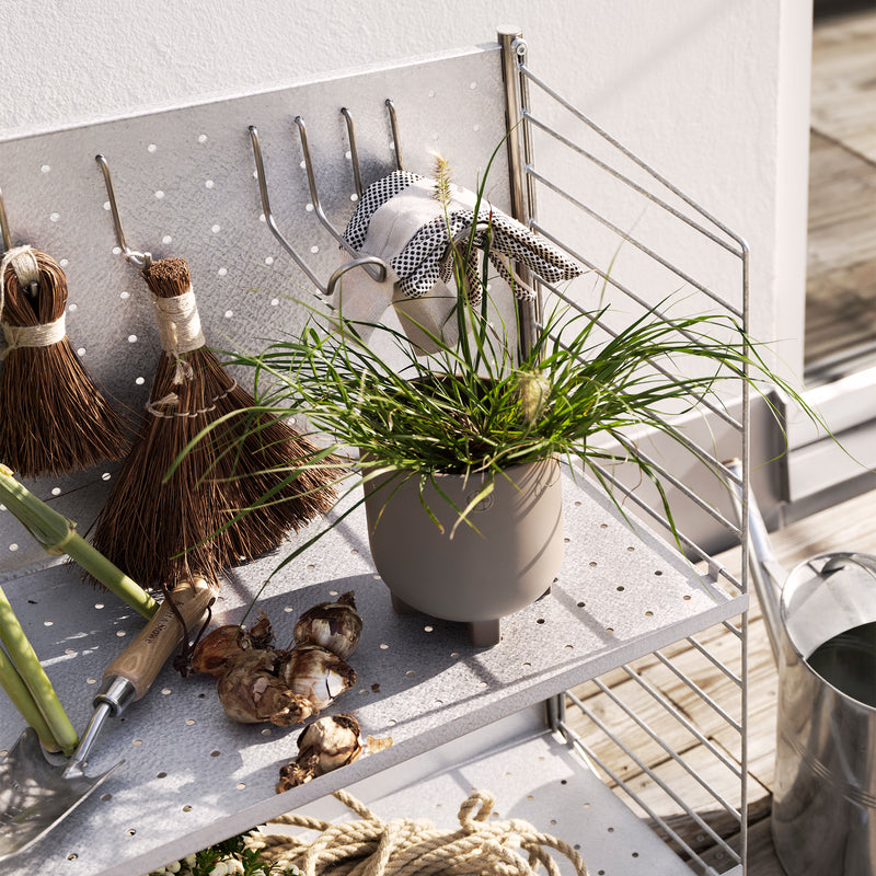 String - Outdoor freistehendes Regal | Rückwand / 58 x 36 cm