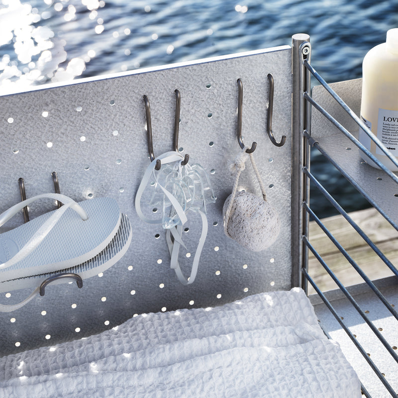 String - Haken für Outdoor Regal