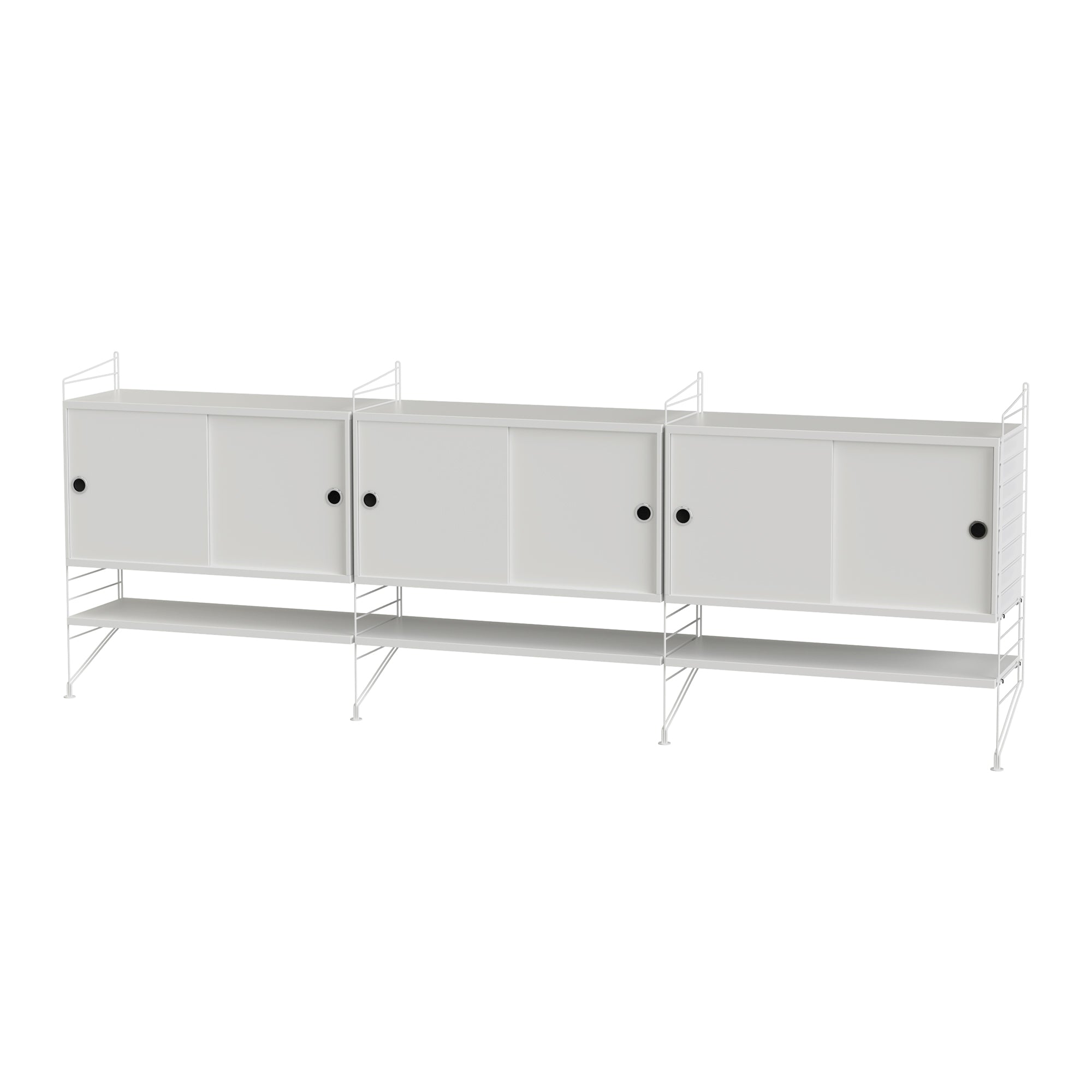 String - Sideboard | weiß/weiß