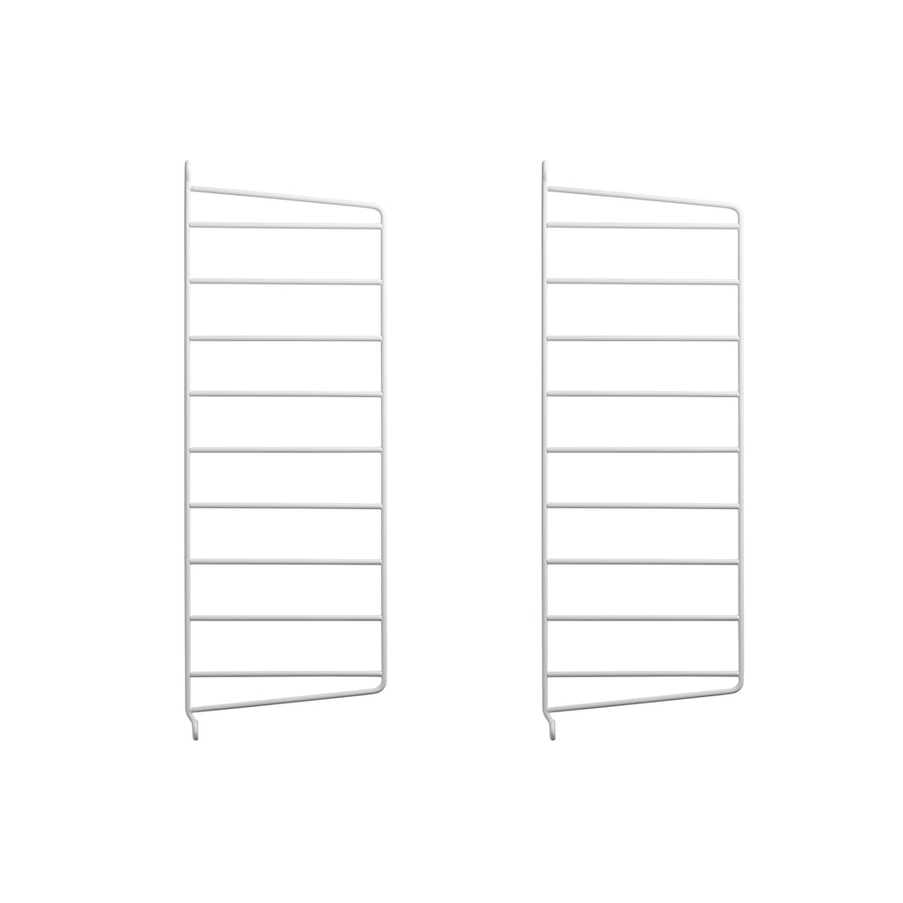 String - Wandleiter 20 cm | 2er-Set / 50 x 20 cm / weiß