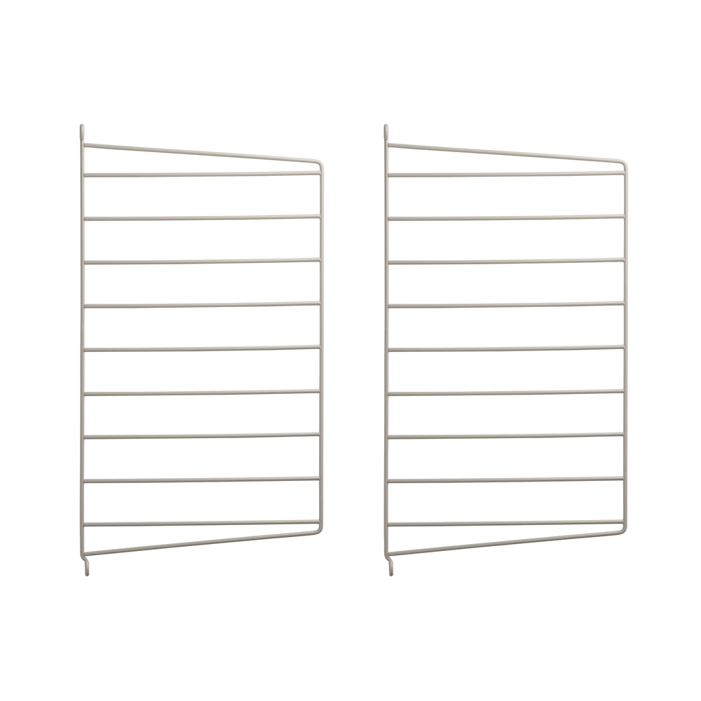 String - Wandleiter 30 cm | 2er-Set / 50 x 30 cm / beige
