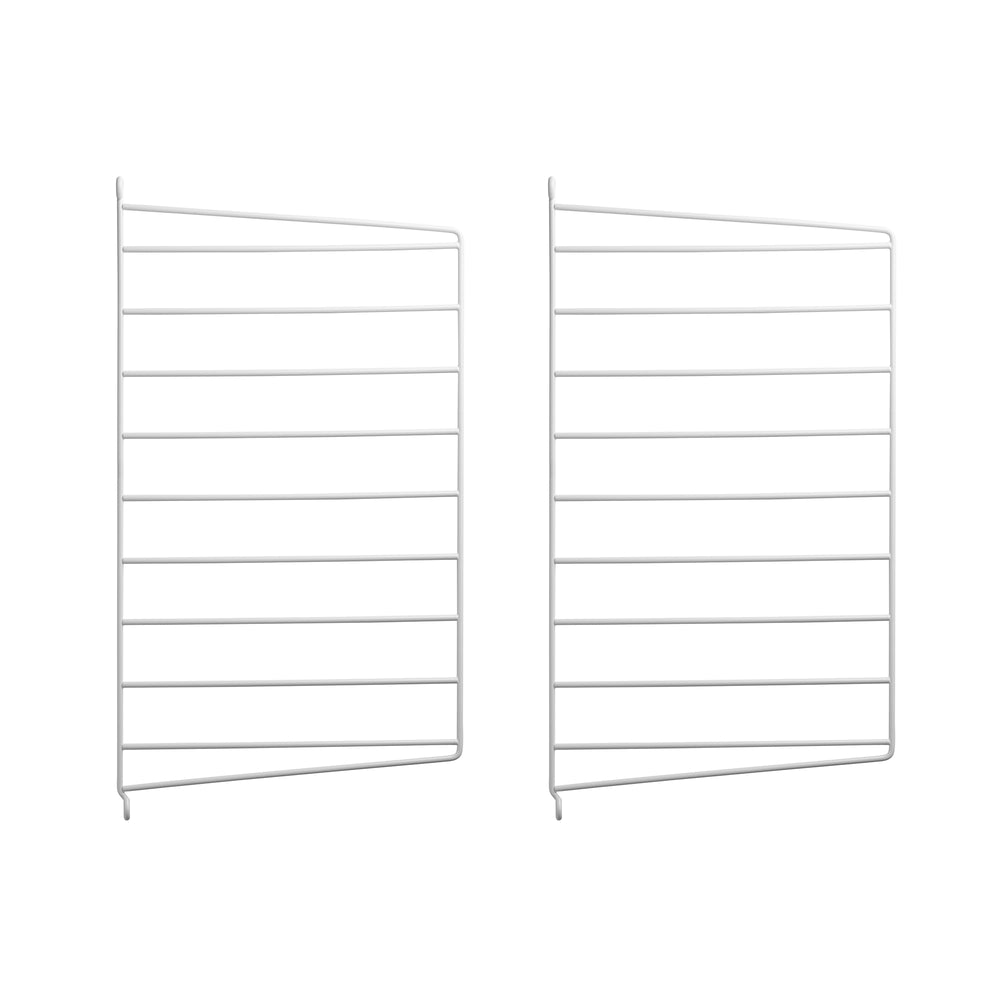 String - Wandleiter 30 cm | 2er-Set / 50 x 30 cm / weiß