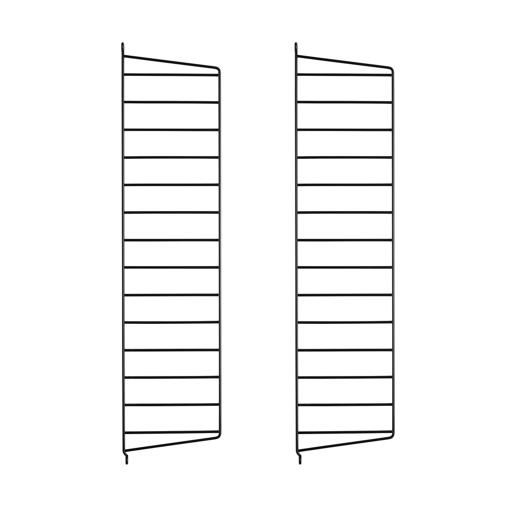 String - Wandleiter 20 cm | 2er-Set / 75 x 20 cm / schwarz