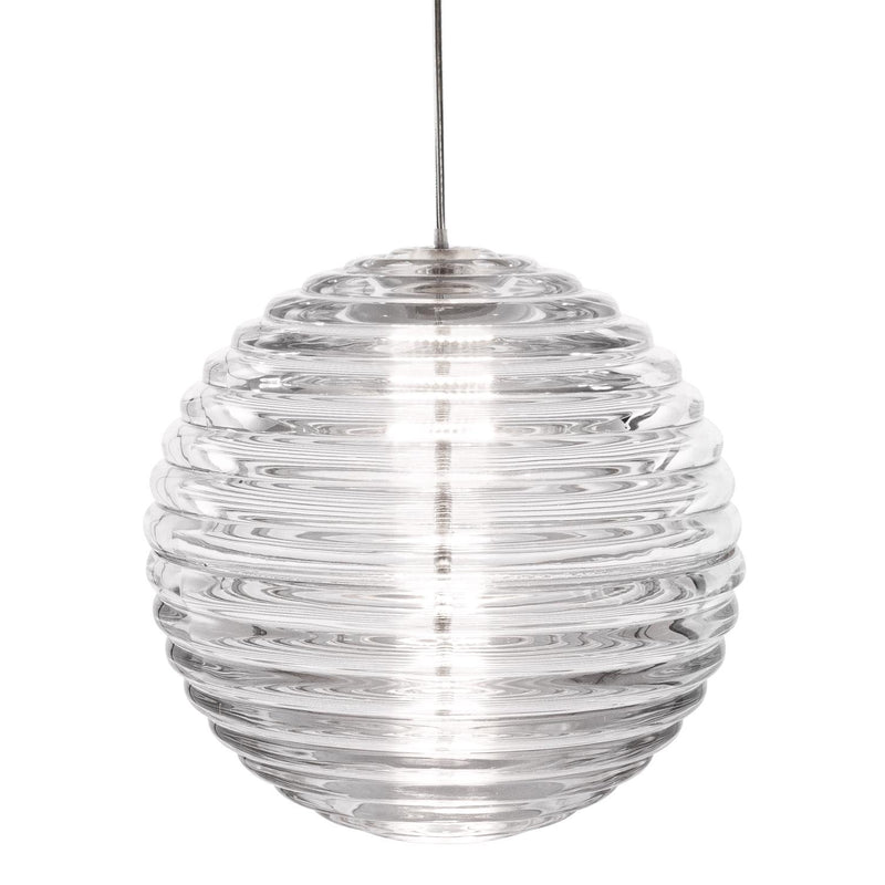 Tom Dixon - Press LED Pendelleuchte | Sphere / transparent