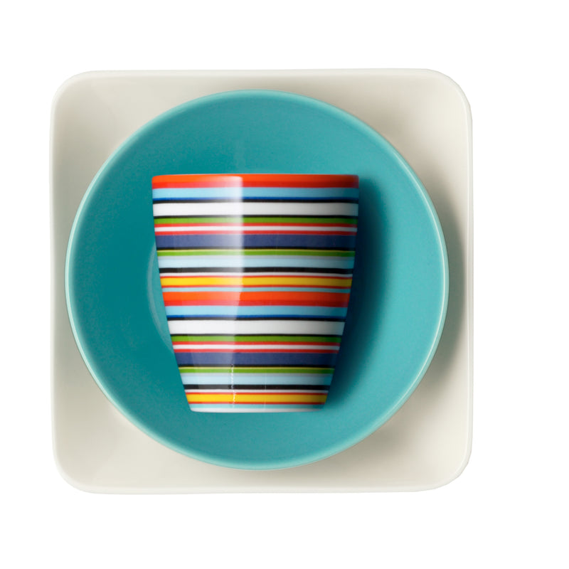 Iittala - Origo Schale gestreift | 0,25 l / orange