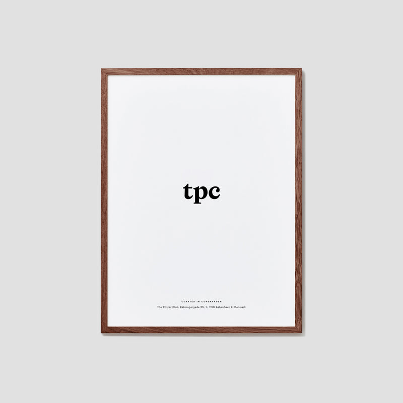 The Poster Club - Bilderrahmen Eiche braun