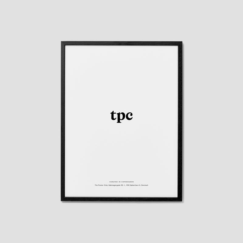 The Poster Club - Bilderrahmen Eiche schwarz