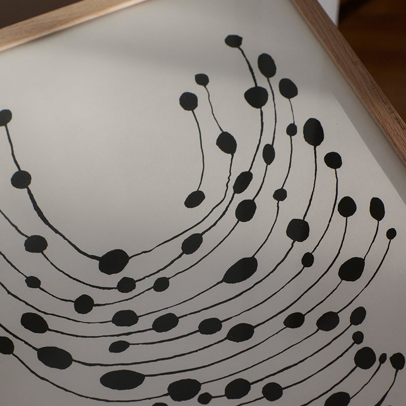 The Poster Club - Dancing Dots von Leise Dich Abrahamsen