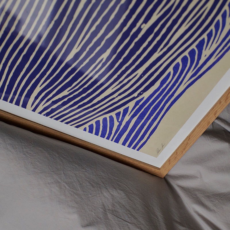 The Poster Club - Deep Blue von Rebecca Hein
