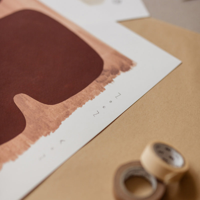 The Poster Club - Earth Pigments von Noa Noon Gammelgaard
