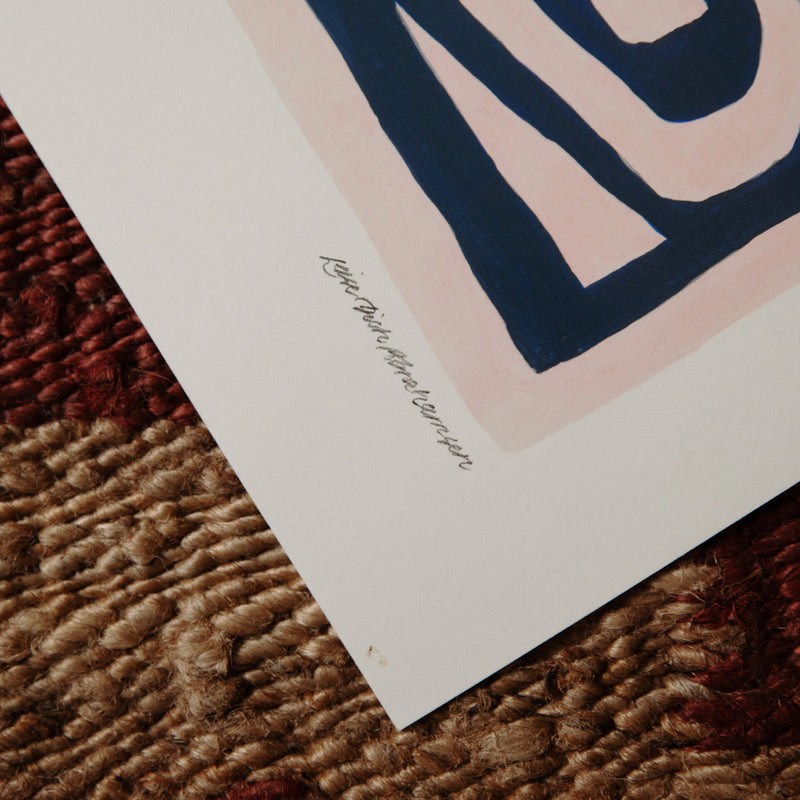 The Poster Club - Flowing von Leise Dich Abrahamsen