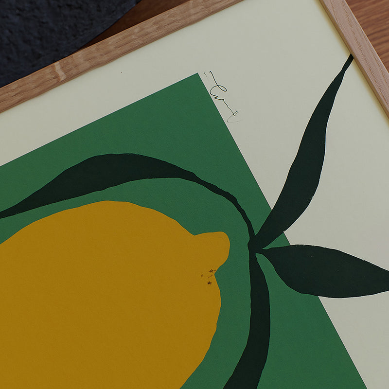 The Poster Club - Green Lemon von Anna Mörner
