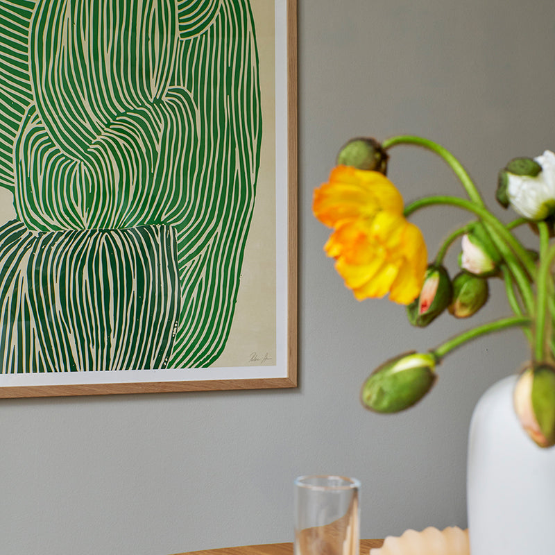 The Poster Club - Green Ocean von Rebecca Hein