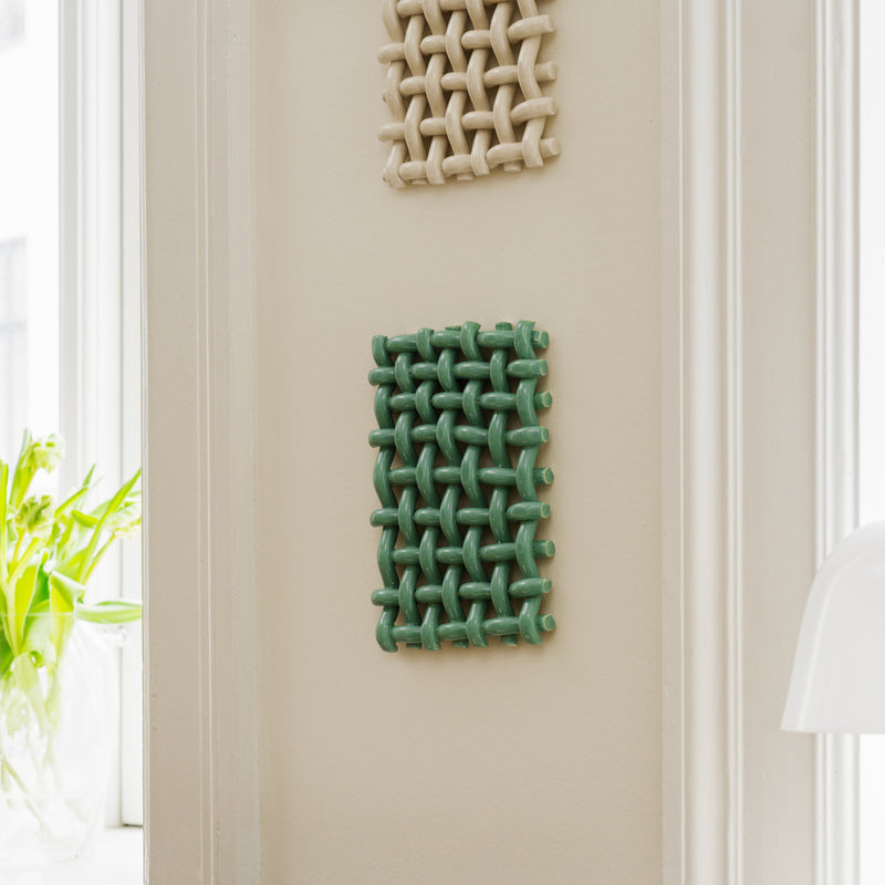 The Poster Club - Interlace Wanddekoration | sea green