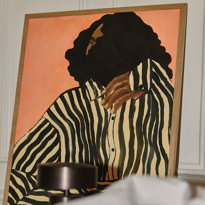 The Poster Club - Serene Stripes von Hanna Peterson