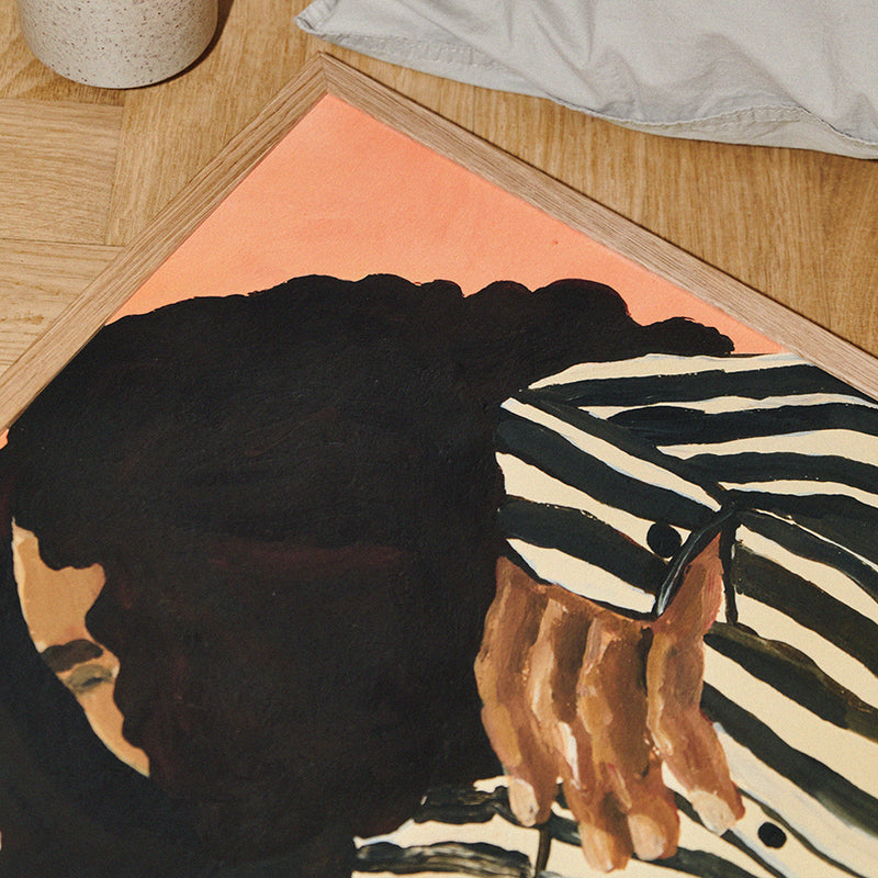 The Poster Club - Serene Stripes von Hanna Peterson