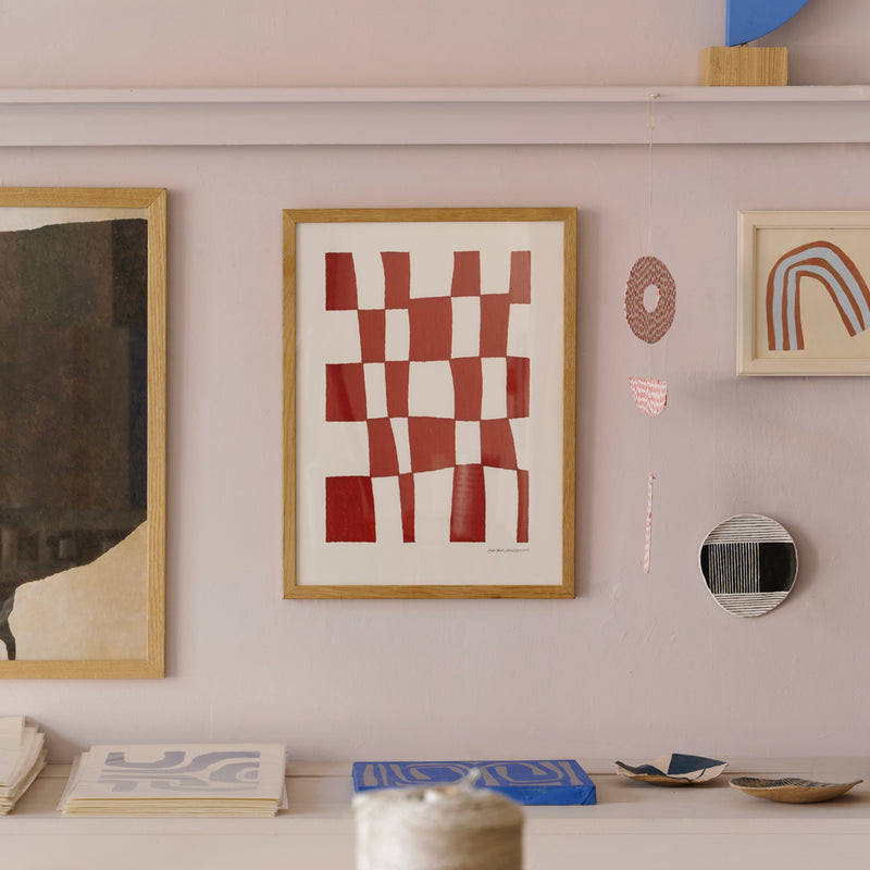 The Poster Club - Square Days von Leise Dich Abrahamsen