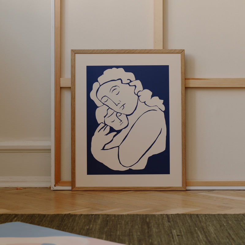 The Poster Club - Woman with Child von by Garmi