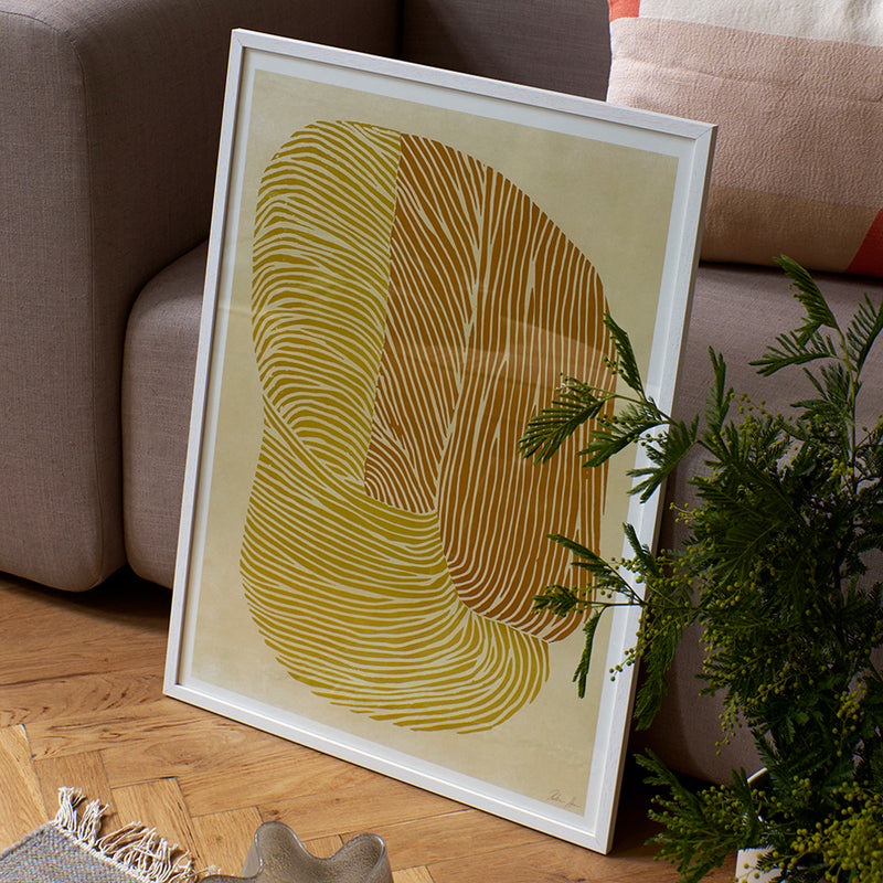 The Poster Club - Yellow Reef von Rebecca Hein