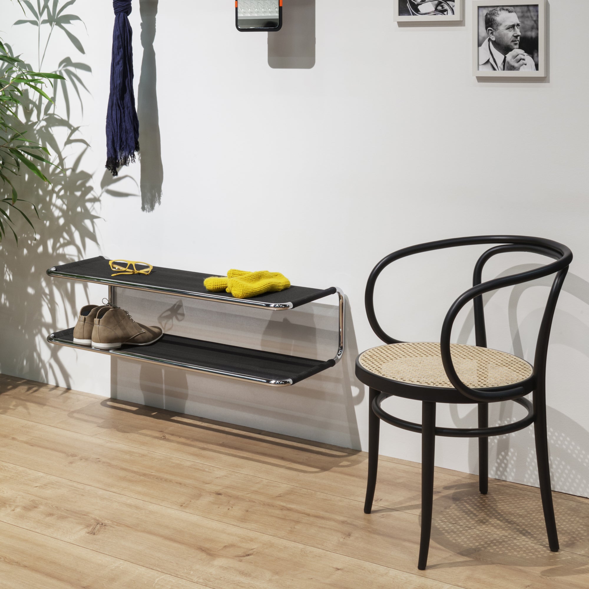 Thonet - S 1521 Schuhregal