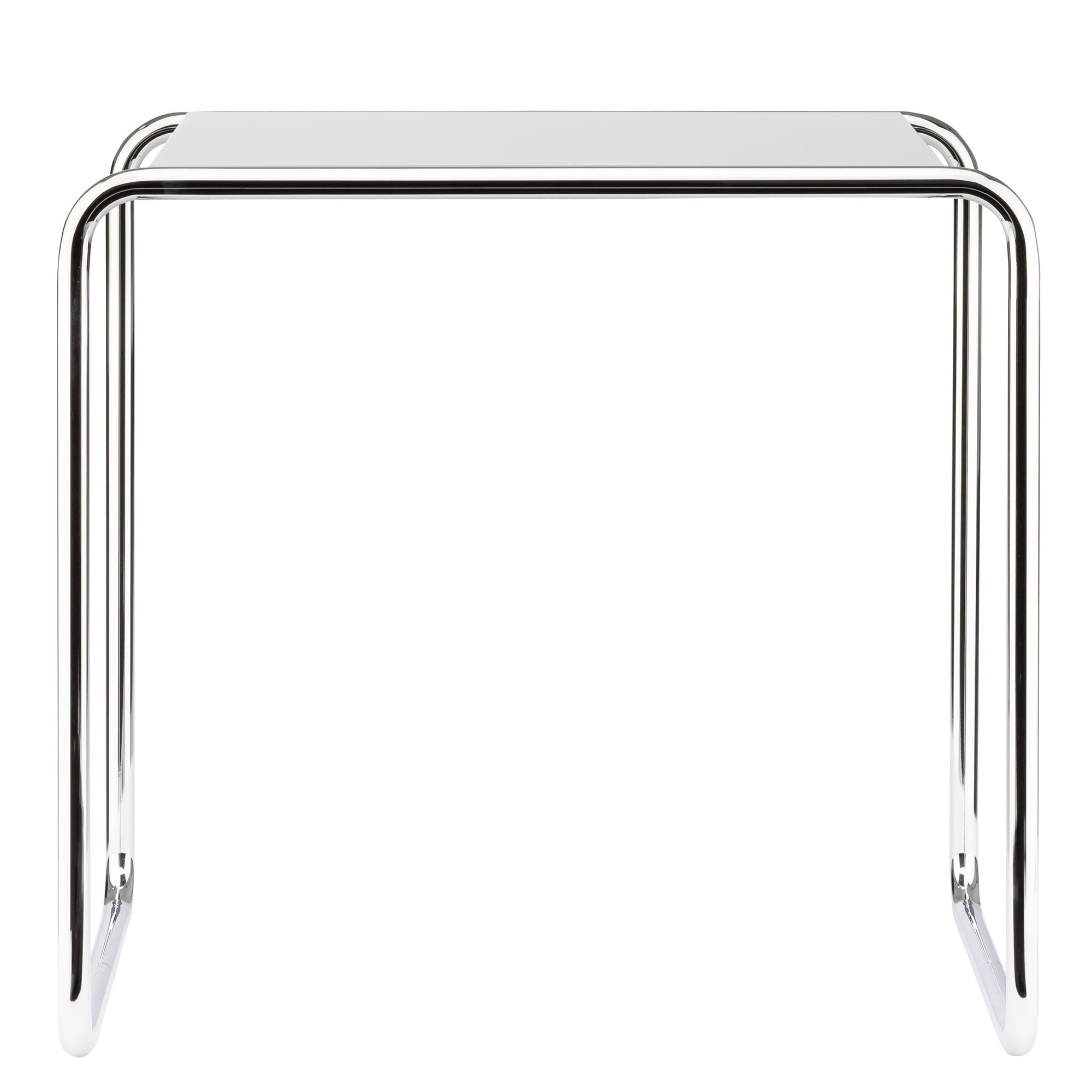 Thonet - B 9 Beistelltisch | c (59 x 55 x 39 cm) / decklackiert tomatenrot