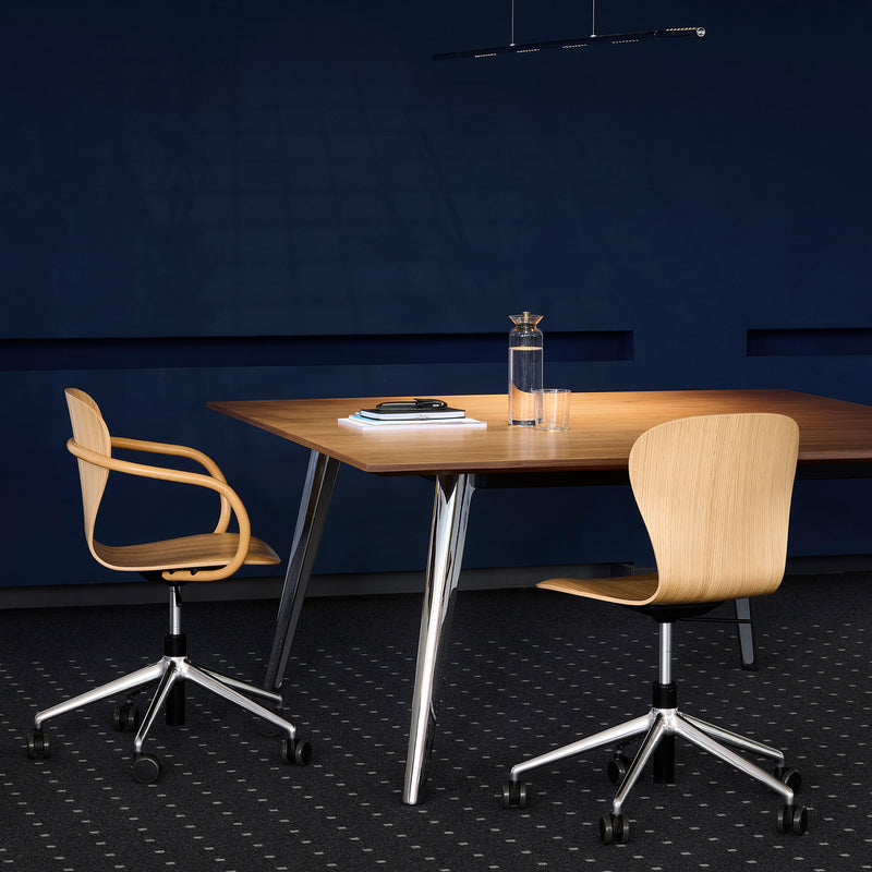 Thonet - S 220 FDRW Drehstuhl mit Rollen