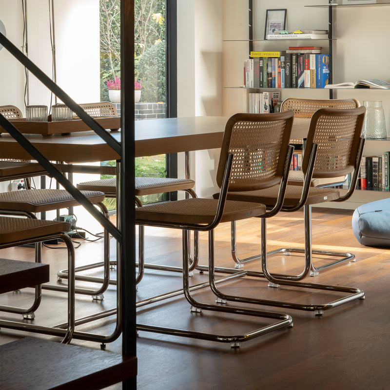 Thonet - S 32 Freischwinger Set | 4er-Set / Buche natur (TP 17)