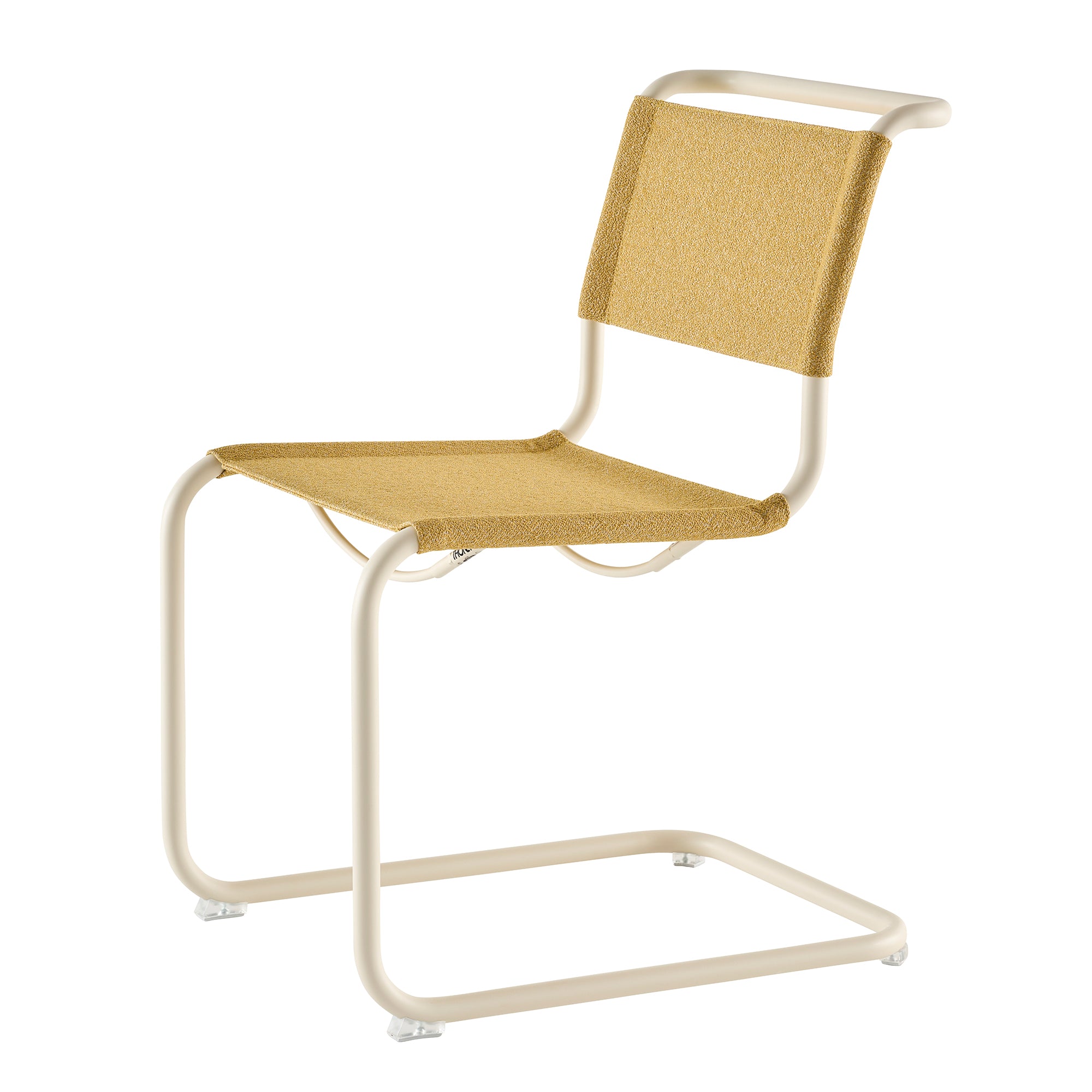 Thonet - S 33 V Stuhl | Stoff Rohi Cento corn / Perlweiß