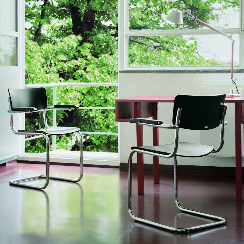 Thonet - S 43 Freischwinger Chrom