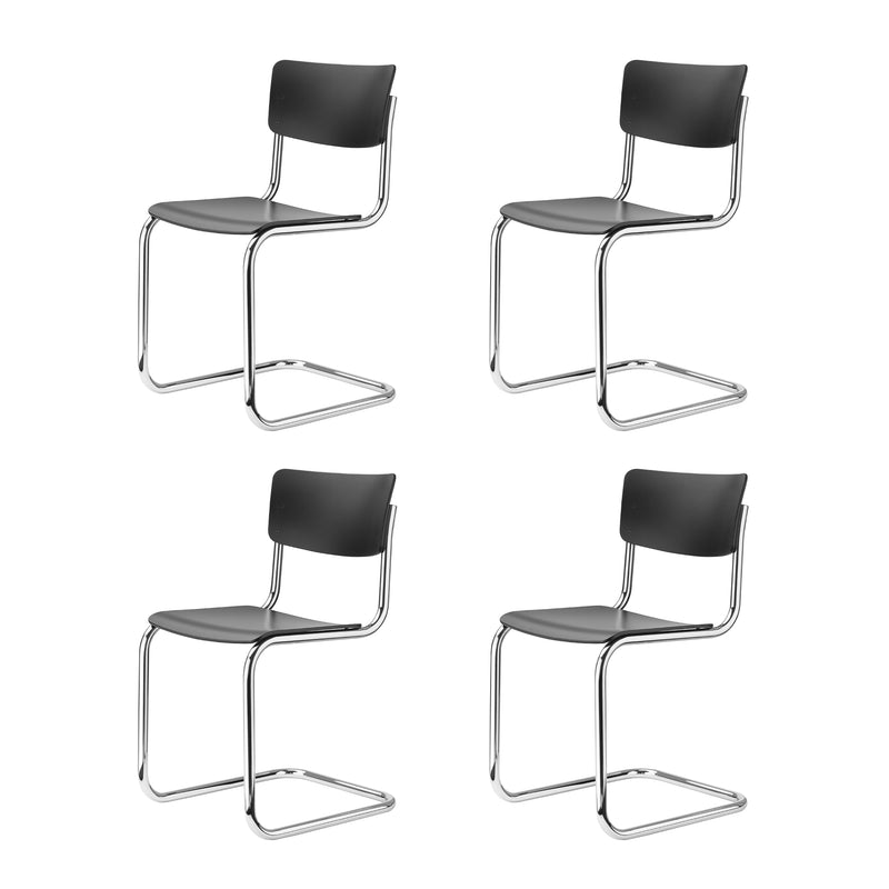 Thonet - S 43 Freischwinger | schwarz (TP 29)
