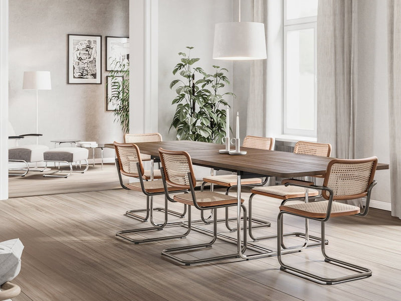 Thonet - S 32 Freischwinger Set | 4er-Set / Buche natur (TP 17)
