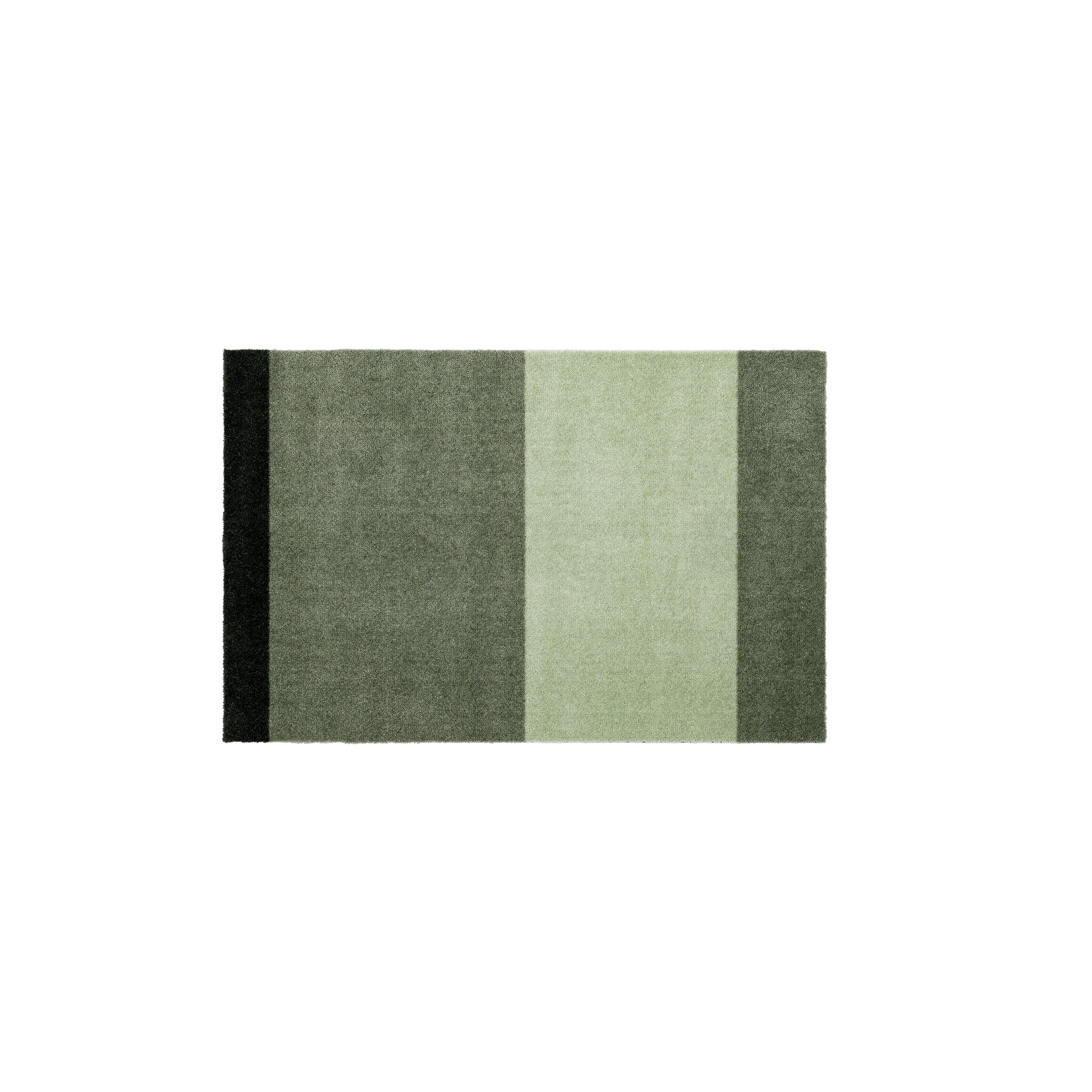 tica copenhagen - Stripes Horizontal Läufer | 60 x 90 cm / hell/dusty/dunkelgrün